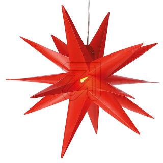 Saico Kunststoffstern 35cm rot CAS30192