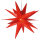 Saico Kunststoffstern 35cm rot CAS30192