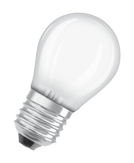LEDVANCE Classic P40 4,8W 2700k 470lm E27 matt AUSLAUF