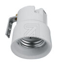 electroplast Porzellan-Fassung E27 mit Metallwinkel