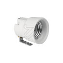 electroplast Porzellan-Fassung E27 mit Metallwinkel