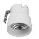 electroplast Porzellan-Fassung E27 mit Metallwinkel