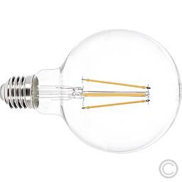 Sigor LED-Filament Globe E27 4W klar 95mm 6137501