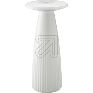 SIGOR LED-Akku-Tischleuchte Nuflair schneeweiß 4544301