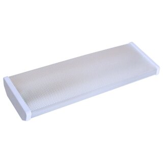 Starlicht Prismatik Wand- & Deckenleuchte 2 x 18W G13 Wannenleuchte 4000K neutralweiß IP40 62cm