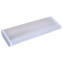 Starlicht Prismatik Wand- & Deckenleuchte 2 x 18W G13 Wannenleuchte 4000K neutralweiß IP40 62cm