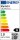Starlicht Prismatik Wand- & Deckenleuchte 2 x 18W G13 Wannenleuchte 4000K neutralweiß IP40 62cm