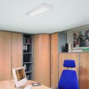 Starlicht Wand- und Deckenleuchte Office 60cm Rasterleuchte Weiß IP20 2 x 14W G5 1160lm T5 Röhre Neutralweiß 4000K