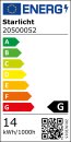 Starlicht Wand- und Deckenleuchte Office 60cm Rasterleuchte Weiß IP20 2 x 14W G5 1160lm T5 Röhre Neutralweiß 4000K
