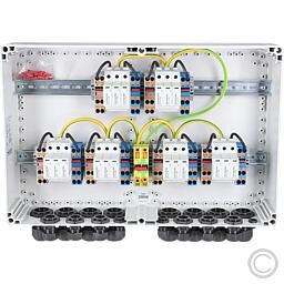KELECTRIC 136116 Generatoranschlusskasten GAK 6x T1+T2, 1100V 12Strings, 6MPP, AP-Geh. IP65