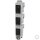 KELECTRIC 106950 CORON R D0-Reiter-Lasttrennschalter 3pol. f. Schiene 60mm mit 50A inkl. Fixeinbau-Passhülsen