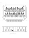 KELECTRIC 136120 Generatoranschlusskasten GAK 10x T1+T2, 1100V 20Strings, 10MPP, AP-Geh. IP65