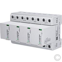 KELECTRIC Kombi-Ableiter Typ 1+2 f. 3ph.TT- und TN-S-Systeme GT T1+2, 25kA, 3+1-300-FM  500200