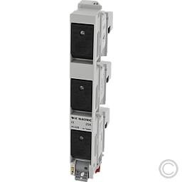 KELECTRIC 106925 CORON R D0-Reiter-Lasttrennschalter 3pol. f. Schiene 60mm mit 25A inkl. Fixeinbau-Passhülsen