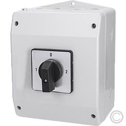 KELECTRIC Lastumschalter 4pol, 40A, bis 16mm², im Gehäuse AC23 15kW /AC3 11,5kW, U690V, 356040