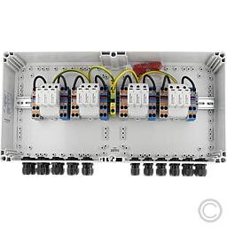 KELECTRIC 136114 Generatoranschlusskasten GAK 4x T1+T2, 1100V 8Strings, 4MPP, AP-Geh. IP65