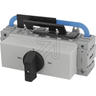 KELECTRIC Lastumschalter 4pol, 80A, DIN-Normvert, bis 35mm² AC23 30kW/AC3 22kW, 353080