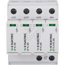 KELECTRIC Überspannungsableiter 500302 Typ 2 f. 3ph.TT/TNS-syteme GT T2, 3+1-300