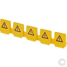 10x KELECTRIC Berührungsschutz f. Verdrahtungsschienen 5TE 111249
