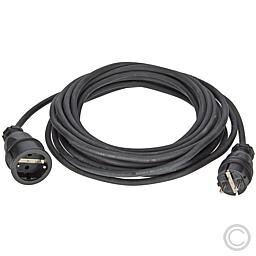 ALTHOFF 101235 Gummi-Verlängerung H07RN-F 3G2,5 schwarz 10m