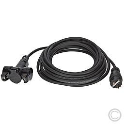 ALTHOFF 106985 Gummi-Verlängerung mit 3-Wegekupplung 10m
