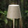 SIGOR NUINDIE LED Akku-Tischleuchte USB-C 380mm dünenbeige 2,2W FlexMood 2200K/2700K IP54 168/197lm Ra85