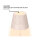 SIGOR NUINDIE LED Akku-Tischleuchte USB-C 380mm dünenbeige 2,2W FlexMood 2200K/2700K IP54 168/197lm Ra85