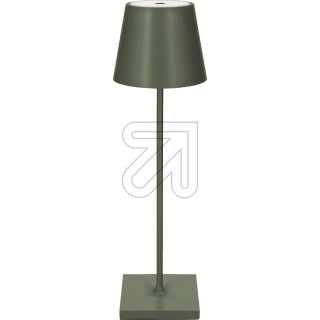 SIGOR NUINDIE LED Akku-Tischleuchte USB-C 380mm tannengrün 2,2W FlexMood 2200K/2700K IP54 168/197lm Ra85
