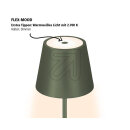 SIGOR NUINDIE LED Akku-Tischleuchte USB-C 380mm tannengrün 2,2W FlexMood 2200K/2700K IP54 168/197lm Ra85