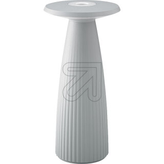 SIGOR LED-Akku-Tischleuchte Nuflair nebelgrau 4544201