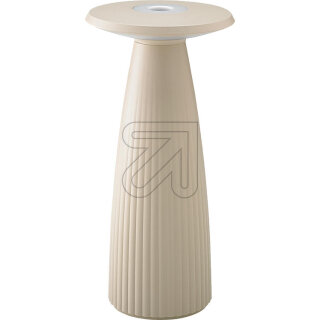 SIGOR LED-Akku-Tischleuchte Nuflair dünenbeige 4544401