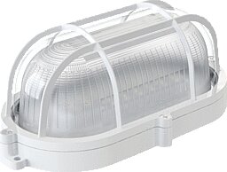 mlight LED-Oval-Armatur IP44 weiß 4000K 9W 81-3201