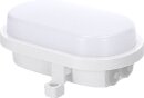 EGB LED Ovalarmatur IP65 4-9W + CCT, weiß...