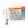 3x Osram LED Filament Leuchtmittel Tropfen 4W = 40W E14 klar 470lm neutralweiß 4000K