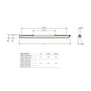 LeuchTek LMF15-42WX-XW LED Feuchtraumlammpe 42W Farbe einstellbar 6150lm IP66 1500mm