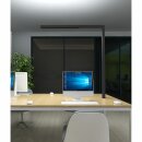 TLAB1 LED Tischleuchte Anbauleuchte Up & Down 80W schwarz UGR<6 Neutralweiß 4000K Sensor + Touch dimmbar