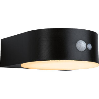 Paulmann Solar-Wandleuchte schwarz Eileen 94730