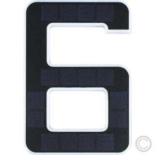 Paulmann Solar-Hausnummer 6 IP44 79847