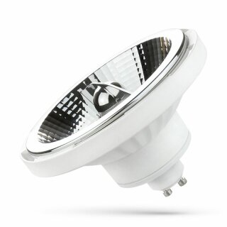 Spectrum LED Leuchtmittel Reflektor AR111 Weiß 12W GU10 1100lm kaltweiß 6000K Tageslicht 45°