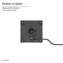SIGOR Nutalis mini LED-Akku-Tischleuchte graphitgrau 4519101