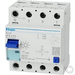 Doepke FI-Schutzschalter DFS4 040-4/0,30-PV 09136804