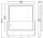 THORN LED-Strahler ASYM LEO IP66 3000K 190W (max. 25.000 lm) asymmetrisch, 96635303