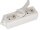 3-fach EGB Steckdose mit Flachstecker 3x1,5 weiß 3m EAN 4027236046431