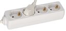 4-fach EGB Steckdosenleiste 1,4m weiß