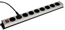 9-fach KAISER Steckdosenleiste sw/si 1001ZL9L-SW