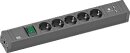5-fach BACHMANN CONNECT LINE Steckdosenleiste schwarz...