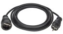 EGB 042700 Gummi-Verlängerung H05RR-F3G1,5 schwarz 5m
