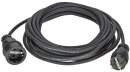 EGB 042705 Gummi-Verlängerung H05RR-F3G1,5 schwarz 10m