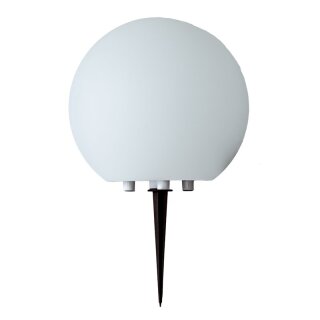 GL90 Außenleuchte Lichtkugel Ø90cm max. 60W E27 Weiß IP54