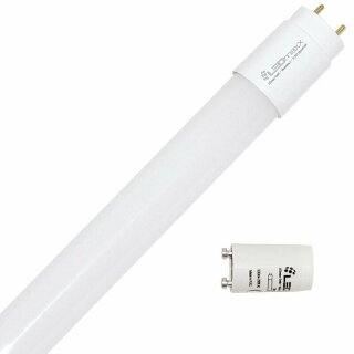 25x T81065 LED T8 Röhre 100cm 15W = 36W G13 1500lm 865 tageslichtweiß 6500K inklusive Starter